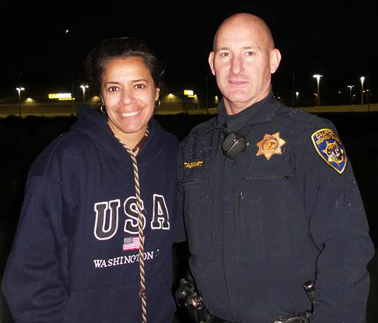 CHP Officers Partner With Santa Clarita Women To Rescue Dog From 14 Freeway